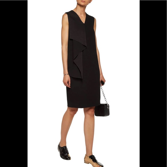 Hardy Draped Crepe Dress - Picture 1 of 4